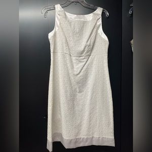 NWT white AGB dress size 10